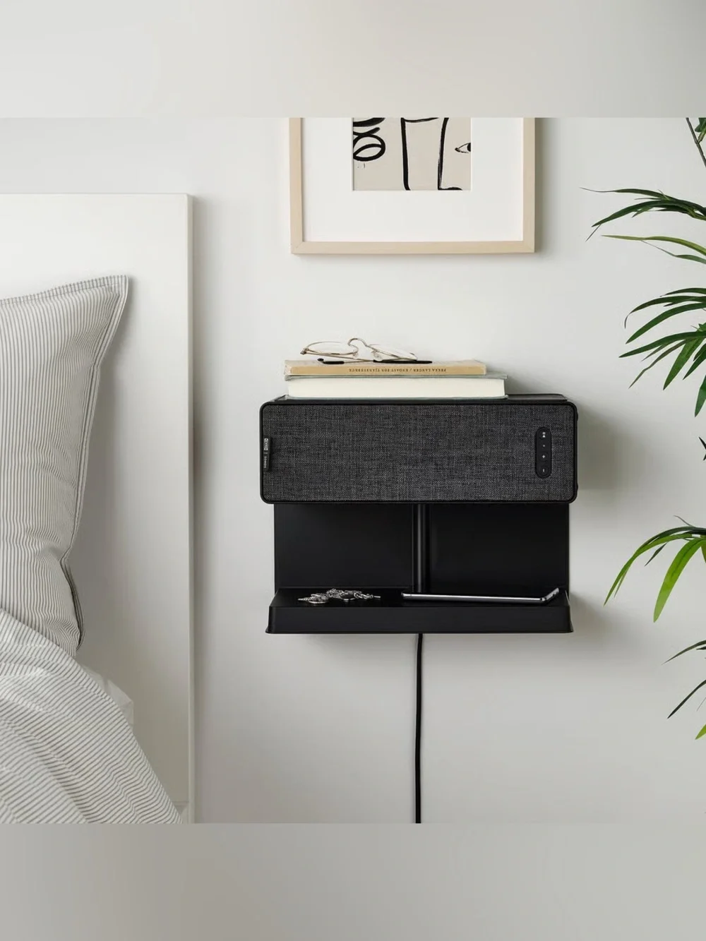 IKEA - Symfonisk Bookshelf Speaker Wall Bracket Black | New
